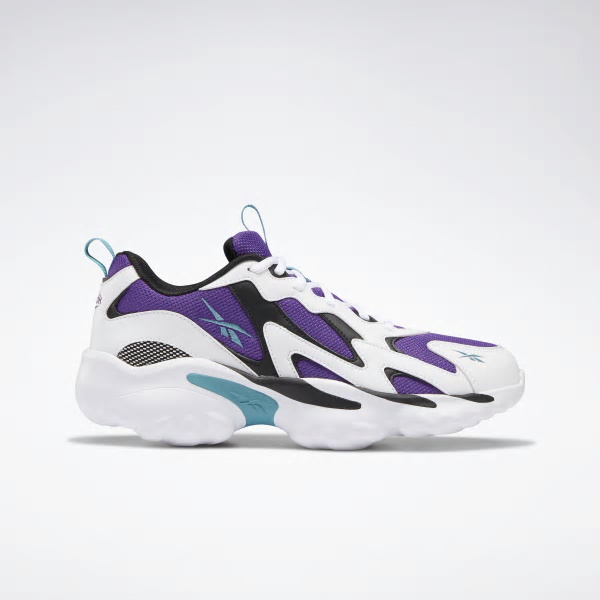 Reebok DMX Series 1000 Shoes For Men Colour:White/Purple